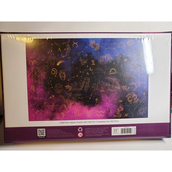 Puzzle - Zodiac Sign Gold Foil Puzzle - 1000 pcs - Robert Federick - Picture 2 of 4